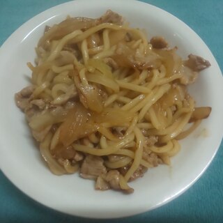 レモンでさっぱり♪焼きうどん